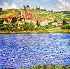 Famous Afternoon Paintings - Vetheuil Afternoon